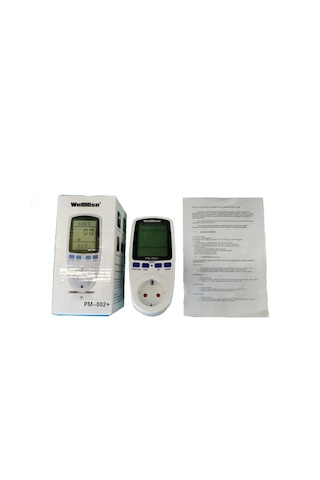 Wellhise Pm002+ 16A 3680 W Wattmetre