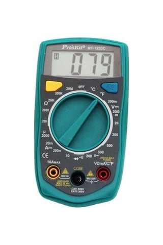 Proskit Mt-1233c Dijital Multimetre Ölçü  Aleti
