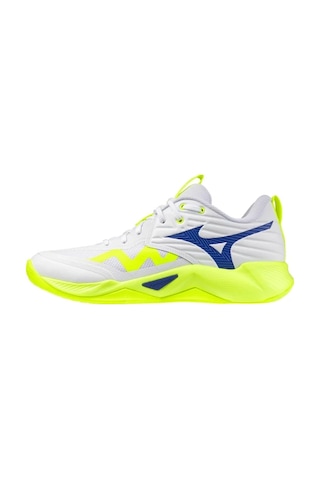 Mizuno Wave Momentum Pro Unisex Voleybol Ayakkabısı Beyaz / Sarı Çok Renkli