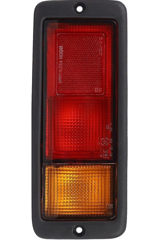 Reedark Mitsubishi Pajero 1992-1999 Montero 1992-1995 Arka Fener Sol-sağ Seti Mb124963 Mb124964 Plastik Kırmızı-siyah Kolay Kurulum