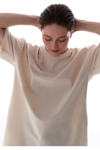 Penti Taş Rengi Cotton Oversize Tişört