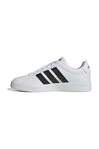 Adidas Grand Court Base 3.0 Beyaz Erkek Sneaker 000000000102684756 Beyaz-siyah