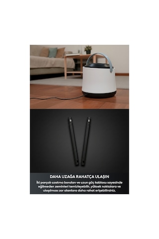 St2 Steamy Ultra Çok Fonksiyonlu Buharlı Temizleyici 2600w 3.5l Su Tankı 4 Bar Basınç