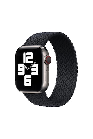 Forzacase Apple Uyumlu Watch Ultra 3 49mm İçin Hasır Örgü Solo Loop Kordon Kayış - Fc401