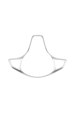 Synodicmonth Mercedes Benz Vito 2017 Gümüş Krom Araç Direksiyon Simidi Düğme Çerçevesi Kaplaması