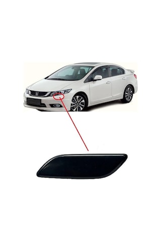 Honda Civic Far Yıkama Motoru Kapağı Sol 2012-2013-2014-2015