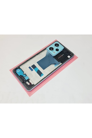 Xiaomi Redmi Note 12 Pro -5g- Uyumlu Full Kasa Arka Kapak Batarya Kapağı - Mavi Çok Renkli