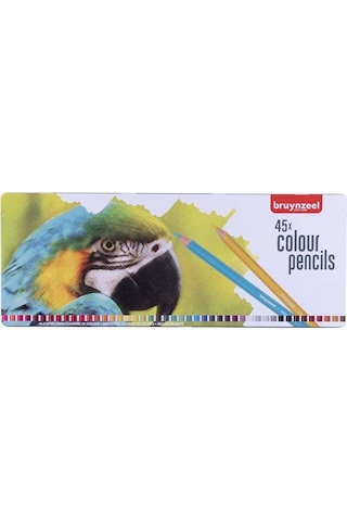 Bruynzeel Parrot Kuru Boya Kalemi 45 Li Çok Renkli