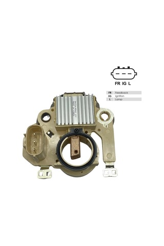 12v Kömürlü Konjektör Mıtsubıshı Tipi 3 Fiş Dik Soket Fr Ig L Honda Korea
