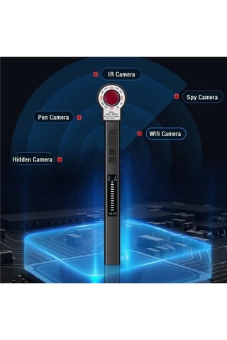 Sones Sf18 Otel Gizli Kamera Dedektörü Gps Konum Belirleme İzleme Sinyal Algılama Kalemi