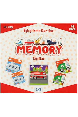 3 Yaş Eşleştirme Kartları Memory Taşıtlar ca Games