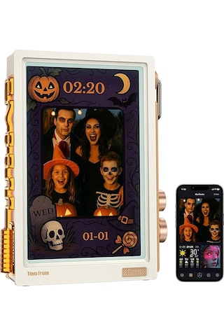 Divoom Times Frame 10.1 Akıllı Kişiselleştirilebilir Dijital Çerçeve, 64gb Beyaz