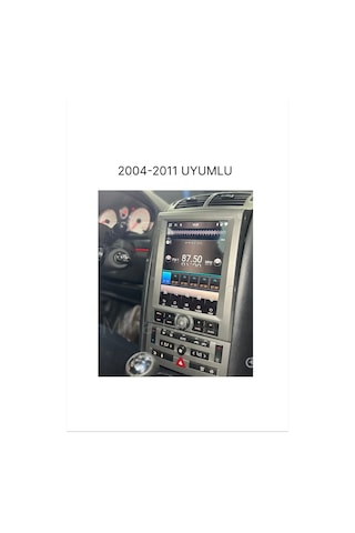 Snp Serisi Peugeot 407 Uyumlu Tesla Ekran 6-128 Gb Hafıza Multimedya Sistemi Geri Görüş Kamerası Dahil 9.7''