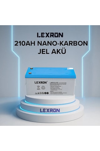 Lexron 210ah-12v Nano-karbon Jel Akü