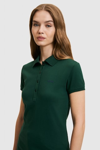 U.S. Polo Assn. U.s. Polo Assn. Kadın Koyu Yeşil Tişört Basic 50323461-vr101 Çok Renkli