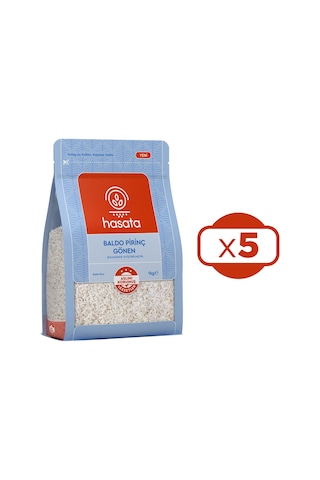 Hasata Gönen Baldo Pirinç 5 x 1 KG