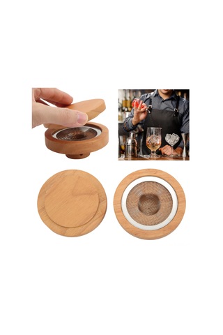 Springsun Kokteyl Füme Üstü Ahşap Kutu - Ahşap Ve Paslanmaz Çelikten Yapılmış, Taşınabilir, Ev Ve Barbekü İçin Füme Kokteyl Hazırlama Aracı