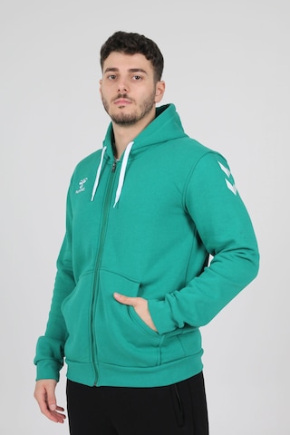 Hummel Armin Pamuklu Sweatshirt Yeşil