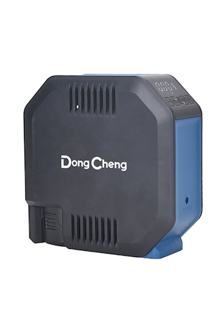 Dong Cheng Dcqe120 Şarjlı Hava Pompası 12v 2.0ah Dijital Basınç Göstergeli Mavi