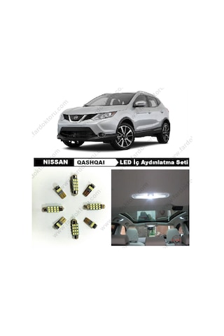Fardoktoru Nissan Qashqai J11 Led Iç Aydinlatma Ampul Seti Beyaz
