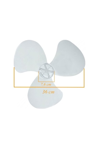 Luxell Lxf 430 Uyumlu Vantilatör Yumuşak Pervane