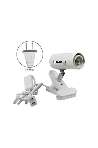 Silkroadselect Yalnızca Abd Fiş Stili Tutucusu Akvaryum Led Aydınlatma Klipsli Lamba 54w Led Balık Yetiştirme Beyaz Mavi Renk Aydınlatma Eu Fişi Deniz Mercanı Tuzlu Su Için Beyaz