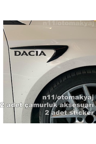 Dacia Lodgy Çamurluk Kapı Uyumlu Aksesuar Ve Markalı Sticker