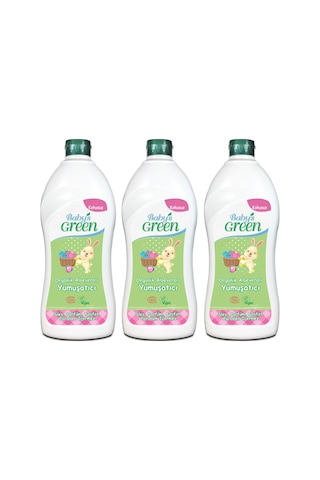 Baby's Green Organik Aloeveralı Kokusuz Çamaşır Yumuşatıcı 120 Yıkama 3 x 750 ML