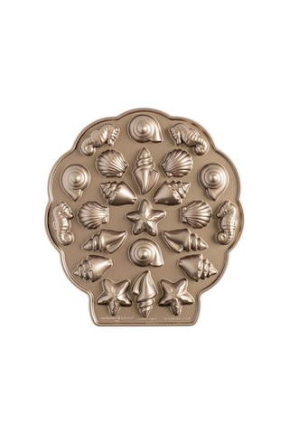 Nordicware Mini Deniz Kabukları Kek Kalıbı - Platin