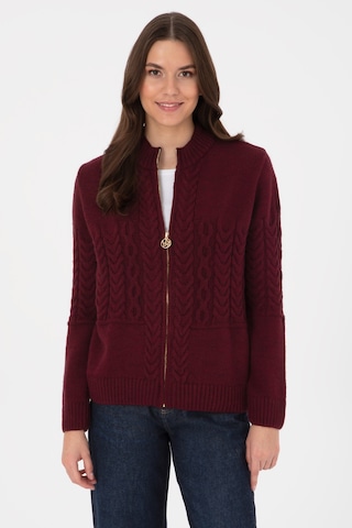 U.S. Polo Assn. U.s. Polo Assn. Kadın Plum Hırka Triko 50314669-vr177 New Plum