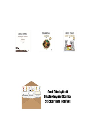 Müfettişler Müfettişi - Üçkâğıtçı 2 Kitap Bir Arada + Murtaza Midi Boy + Eskici Ve Oğulları Midi Boy + Okuma Sticker'ları