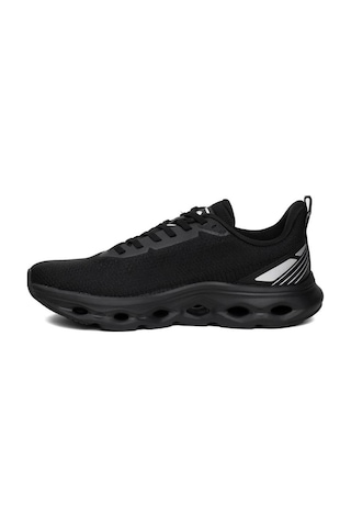 Lotto Modea 4pr Siyah Gümüş Comfort Casual Anatomik Spor Ayakkabısı Siyah Gümüş Siyah - Gümüş