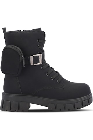 ESEM HELLO Kadın  Siyah Nubuk Bot