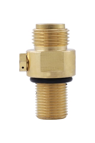 Nanlıy- M18x1.5 Co2 Valf Adaptörü Değiştirilebilir Transverter, Soda Makinesi Değiştirilebilir Valf İçin Uygun, Sodastream Cga320 İçin Kullanılan