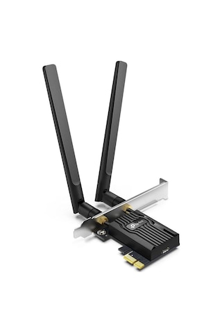 Archer Tx55e, Ax3000 Mbps, İki Anten, Özel Soğutucu, 1024-qam, Ultra Düşük Gecikme, Intel Wi-fi 6 Yonga Seti, Wind