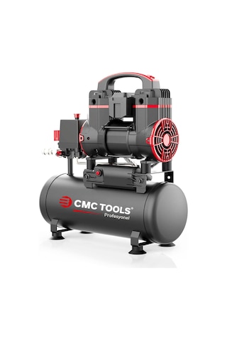 Cmc Cmc-0910 8 Litre Sessiz Yağsız Hava Kompresörü 1.2 Hp