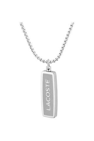 Lacoste Lacj2040536 Erkek Kolye Metalik Gri
