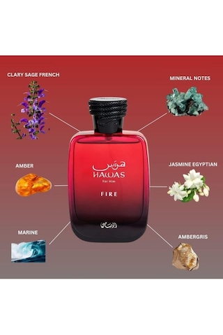 Rasasi Hawas Fire Edp 100ml Erkek Parfümü