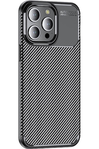 Apple Uyumlu iPhone 15 Pro Zore Negro Silikon Kılıf-siyah Siyah