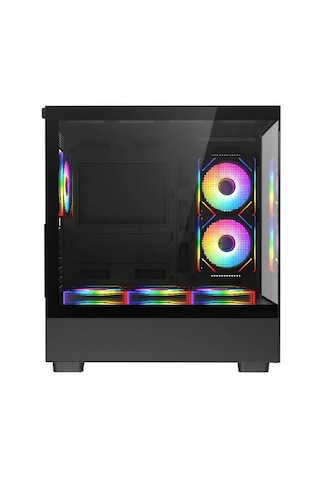 Fazeon F1 650 W 80 Plus Bronze Mesh 6x120 MM Argb Fanlı Atx Kasa