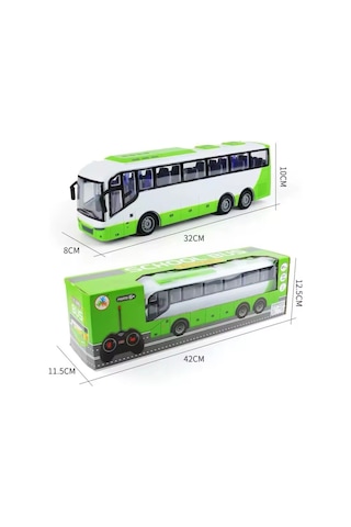 Uzaktan Kumandalı Şarjlı Oyuncak Travego Şehir Otobüsü 32 Cm Beyaz Beyaz