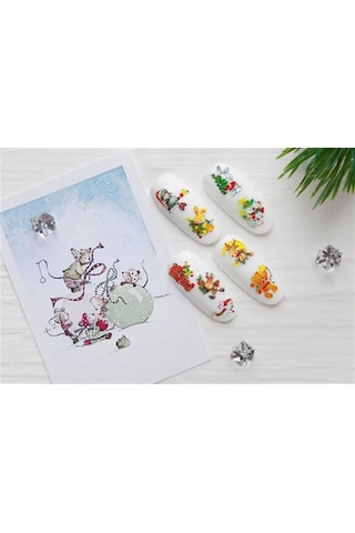 Stiker 3d Arti Deco - 48 Beyaz