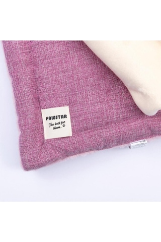 Pawstar Lüx Pet Mat Kedi Köpek Yatağı Yıkanabilir Rose 50-70cm
