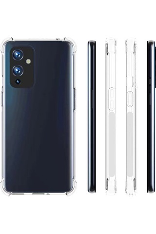 Goocamp One Plus 9 Kılıf Nitro Anti Shock Silikon - Renksiz Renksiz