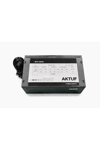 Aktuf Ak600 600w Kasa Power Supply Psu Güç Kaynağı