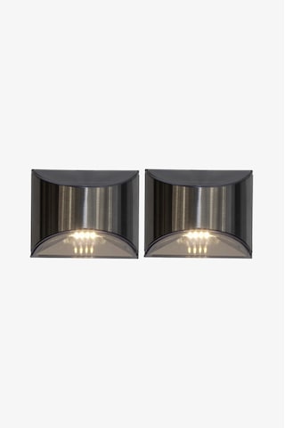 Jotex Wally Solar Duvar Lambası 2 Li Set 10 Lm, Warmweiß, Led Işık, 8x10x5 Cm, Enerji Tasarruflu Dekoratif Aydınlatma Gümüş