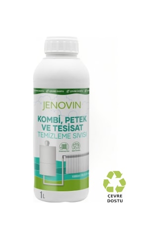 Jenovin Kombi ve Petek Tesisat Temizleme Solüsyonu 1 L Isıtma Sistemi Bakım Ürünleri