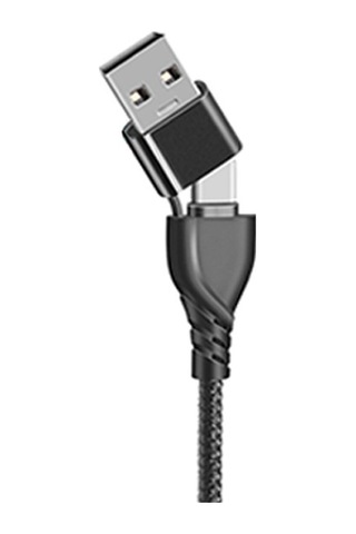 ALLY 36121 2in1 USB Lightning To PD Kablosu + USB Kablo