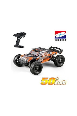 Haıboxıng Rc 1/12 901 Firebolt 50+ Km/h Sürat 4x4 Uzaktan Kumandalı Rc Model Araba Rtr Elektrikli 4wd Offroad Truck Turuncu