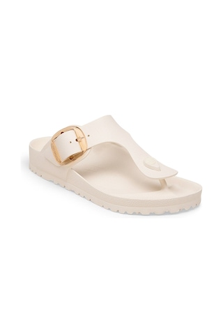 Birkenstock Gızeh Eva Bıg Buckle Kadın Terlik 1031366 Beyaz